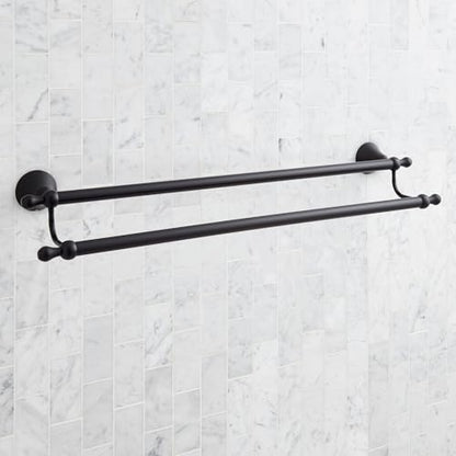 Signature Hardware 955107 Traditional 26-3/4" Towel Bar - color: Brushed Gold