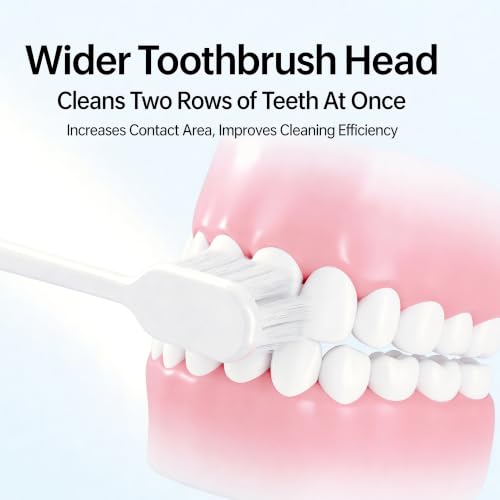 Aluminum Toothbrush Cover Cap with 2 Manual Soft Bristle Toothbrushes | Travel Toothbrush Case Long-lasting Toothbrush Head Caps for Most Electric/Manual Brushes (Fresh & Clean Toothbrush,2 Count) - color: Fresh & Clean Toothbrush, size: 2 Count