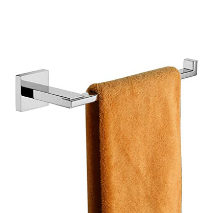 KOKOSIRI Hand Towel Bar Chrome Towel Ring Holder for Bathroom Hardware Organization and Storage Wall Mount Heavy Duty, Polished Stainless Steel B3006CH - color: Polished Chrome