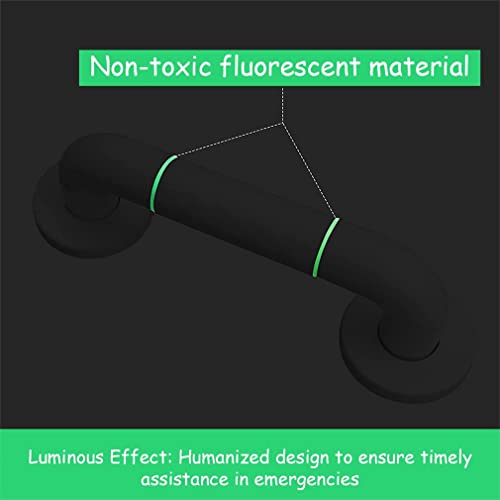 Grab Bars Anti Slip Shower Handle Bathroom Grab Bar Hand Rail Support Assist Bath Handles Bathroom Balance Bars for Handicap Elderly Injury (Pack of 2) - size: 30*8cm (Pack of 2)