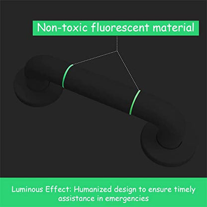 Grab Bars Anti Slip Shower Handle Bathroom Grab Bar Hand Rail Support Assist Bath Handles Bathroom Balance Bars for Handicap Elderly Injury (Pack of 2) - size: 30*8cm (Pack of 2)