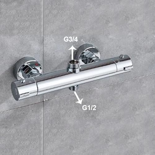 Thermostatic Shower Mixer Valves Constant Water Temperature Control Wall Mounted Valves for Safe Bathing Experience