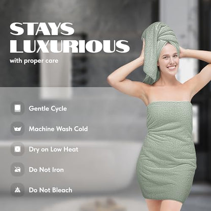 White Classic Luxury Soft Bath Sheet Towels - 650 GSM Cotton Luxury Towels Extra Large 35x70 | Highly Absorbent and Quick Dry | Hotel Quality, Green, 2 Pack - color: Mint Green, size: Bath Sheets, 2 Pack
