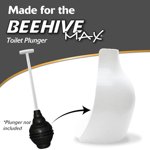 Korky Fits Beehive Max Toilet Plunger Holder - style: Holder Only