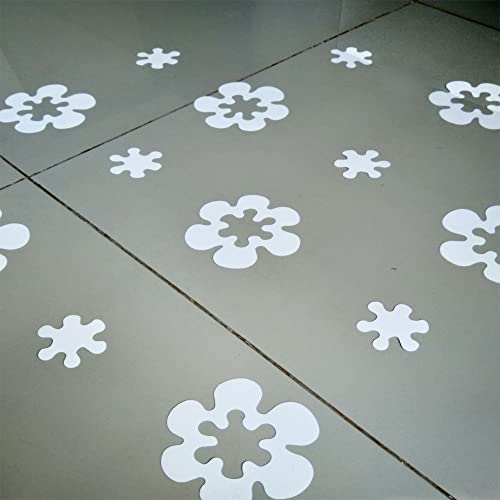 COMPAC HOME Select Safe-T-Shapes, Large, White Daisy 14 Count (Pack of 2) - size: Large (Pack of 2)