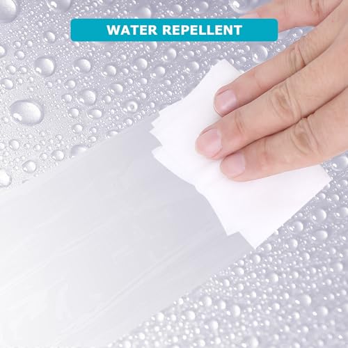 White Shower Curtain Liner,36 x 72 Inches Vinyl 10 G Heavy Duty Plastic Shower Curtain,Waterproof Weighted Bathroom Shower Liner - color: White, size: 36"W x 72"L (Pack of 1)