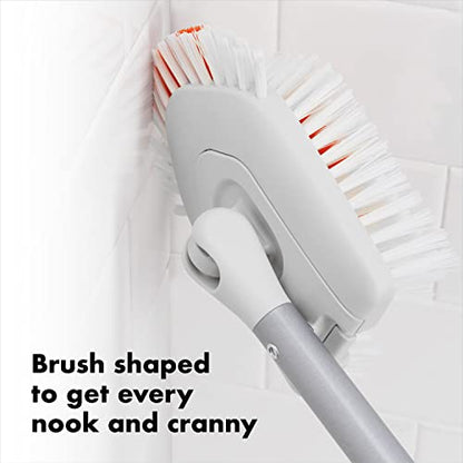 OXO Good Grips Extendable Tub & Tile Brush,Orange