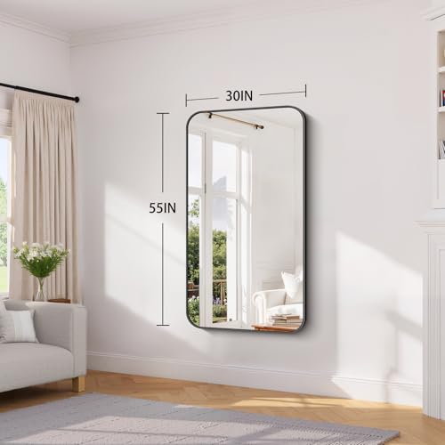 Koonmi Bathroom Wall Mirror,30x55 Inch Large Vanity Mirror for Over Sink - size: 55"L x 30"W