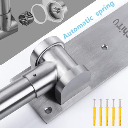 Toilet Grab Bar Stainless Steel Handicap Rails Grab Bars Bathroom Support for Elderly Disabled Safety Hand Railing Guard Frame Shower Assist Aid Handrails Hand Grips (23.6 Inches with Paper Holder) - size: 23.6 Inches with Paper Holder