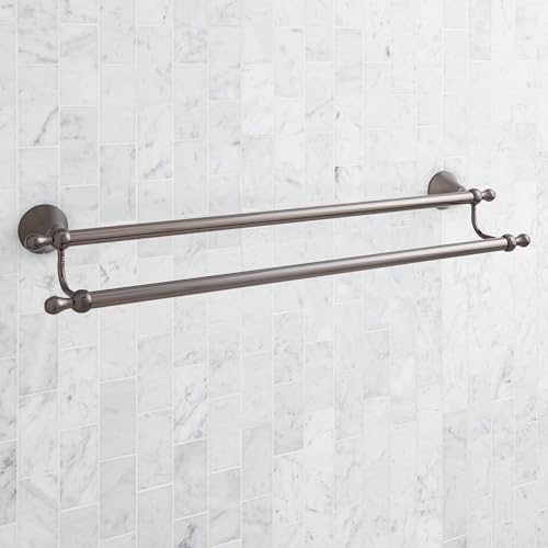 Signature Hardware 955107 Traditional 26-3/4" Towel Bar - color: Polished Brass