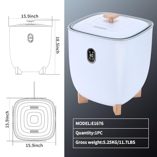 Towel Warmers, Large Towel Warmer Bucket，25L Large Capacity, Push-Button Temperature Adjustment, Automatic Temperature Rise