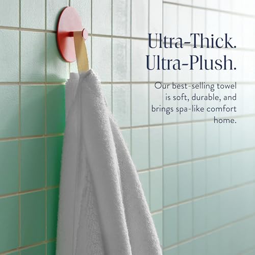 Brooklinen 100% Turkish Cotton Bath Sheets - Set of 2, Smoke Gray | Ultra-plush 770 GSM Turkish cotton bath towels, highly absorbent & quick-drying; soft, durable & machine washable.
