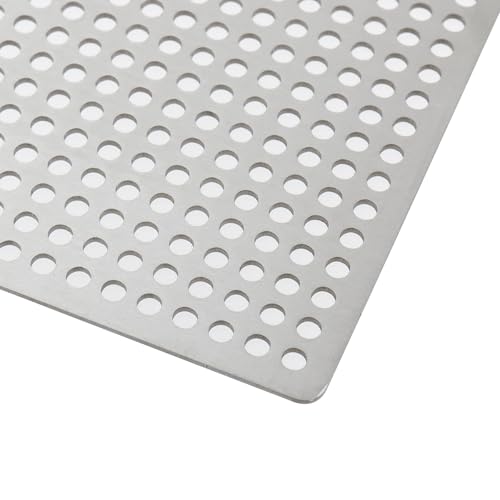 MY MIRONEY Stainless Steel Shower Drain Cover Replacement | Square Floor Drain Cover for Bathroom Floor, 3-6/7 Inch