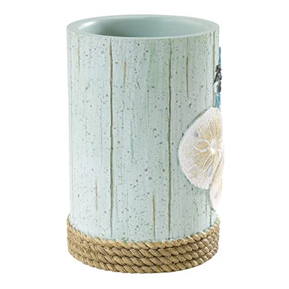 Avanti Linens - Tumbler, Guest Bathroom Essenrtials, Coastal Home Decor (Beachcomber Collection) - size: 8 Ounces