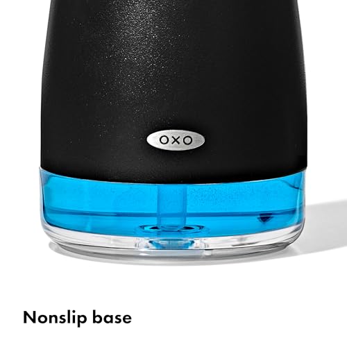 OXO Good Grips Stainless Steel Soap Dispenser - Black - color: Black, style: Soap Dispenser