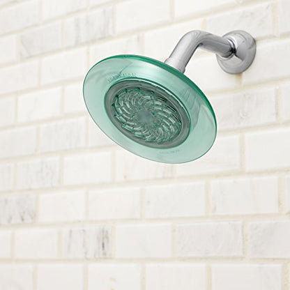 Speakman S-4001-E15 The Reaction 1.5 gpm Low Flow Shower Head, Green/Chrome - color: Jade Green, size: 1.5 GPM