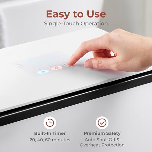 SereneLife Luxury Rectangle Towel Warmer - Spa & Bathroom Heater with Custom Fragrance, Auto Shut-Off, Fits 2 large Towels, Blankets, Bathrobes, PJ's - Perfect Gift for Him & Her (Black) - color: Black