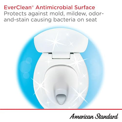 American Standard 5024A65G.222 Transitional Slow-Close & Easy Lift-Off Elongated Toilet Seat Soft Close, Linen - color: Linen