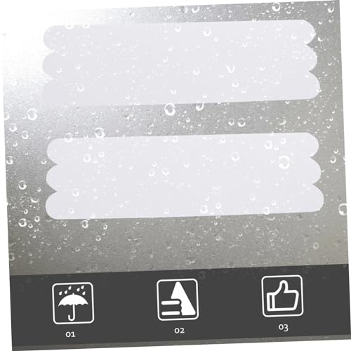 SOLUSTRE 36pcs Transparent Slip Bath Safety Stickers Adhesive Shower Treads for Bathtubs Floors Stairs Non Slip Strips Enhance Traction - size: 36 Pcs