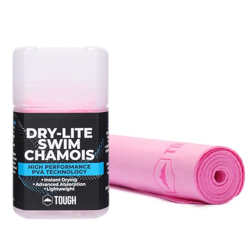 Tough Outfitters Quick Dry Towel - Travel Towel Fast Drying Lightweight - Compact Microfiber Towels for Body Camping Swim Beach Camp Backpacking - Quick Dry for Swimmers - color: Medium - 13" X 17 " - Pink