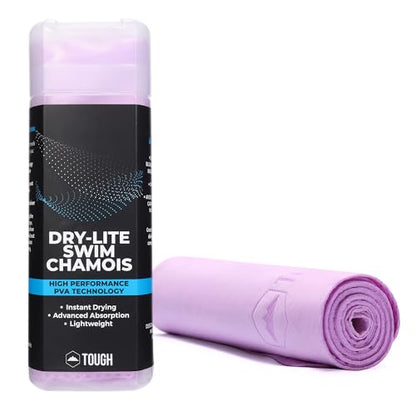 Tough Outfitters Quick Dry Towel - Travel Towel Fast Drying Lightweight - Compact Microfiber Towels for Body Camping Swim Beach Camp Backpacking - Quick Dry for Swimmers - color: Large - 26" X 17" - Purple
