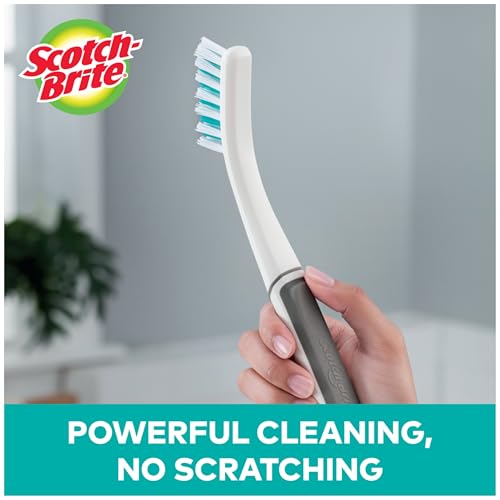 Scotch-Brite Tile & Grout Brush, 6 Pack