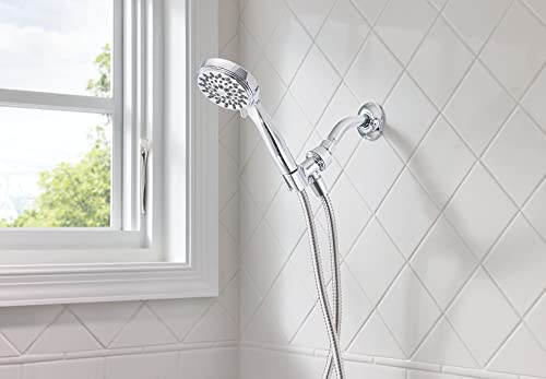 Moen Ignite Chrome Hand Held Shower Head Package With 2.5 GPM High Pressure Spray, 20091 (Pack of 2) - size: Pack of 2
