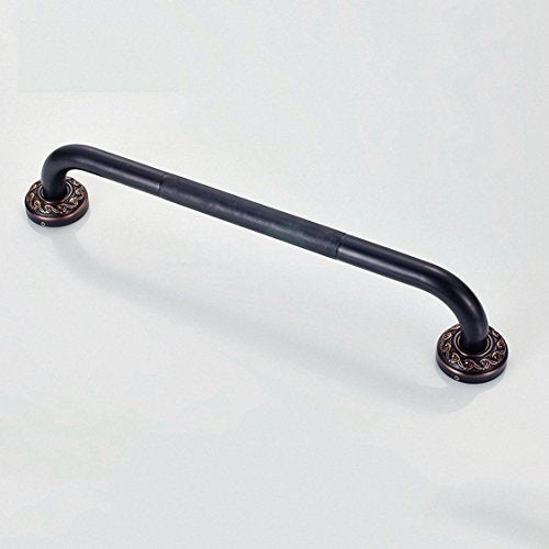 20-Inch Grab Bar Featuring Anti-Slip Handrail, Solid Brass, Oil Rubbed Bronze, Heavy-Duty Construction Armrest, Bathroom Bathtube Shower Safety Rail - color: Xn, size: 20 Inch (Pack of 1)