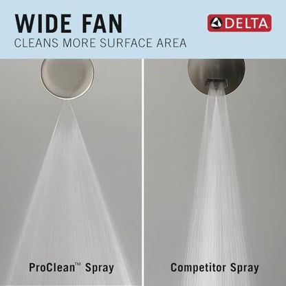 Delta Faucet ProClean Oil Rubbed Bronze Hand Shower with Slide Bar, Handheld Shower with High Pressure Spray, Shower System with Handheld, Venetian Bronze 51584-RB - color: Venetian Bronze