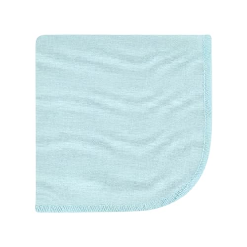 Hudson Baby Unisex Baby Flannel Cotton Poly Washcloths, Creative Rainbow 12Pk, One Size - color: Creative Rainbow 12pk