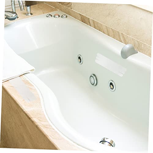 Alipis 12pcs Self Adhesive Caulk Strip Non Slip Shower Stickers for Shower Tub Bathroom Safety Strips Adhesive Bath Treads Bathtub Stickers