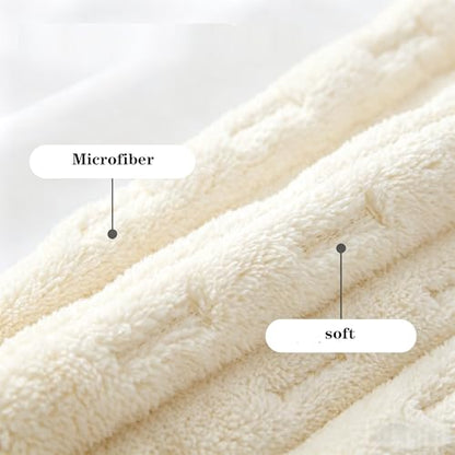 3 Pack Microfiber Hand Towels for Bathroom with Hanging Loops Quick Dry Small Towel Set for Bathroom Kitchen 14 x29.6inch(Beige) - color: Beige
