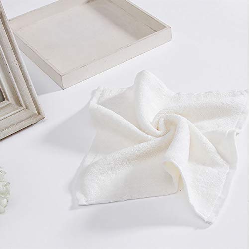 Foraineam 15 Pack 10 x 10 inch Facial Washcloths Ultra Soft Bath Towels Face Cloths