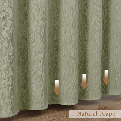 Aiyufeng 3D Textured Green Small Shower Curtain for Bathroom, Fabric Shower Curtain Heavy Duty Cloth, Stall Size Narrow Bathroom Curtains, Machine Washable, 36x72 Inches - color: Green, size: 36"W x 72"L (Pack of 1)