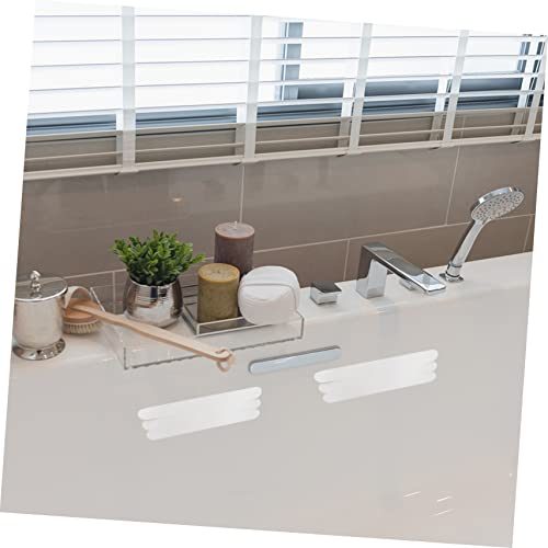 12pcs Slip Strips for Bath Safety Transparent Non Slip Stickers for Bathtubs Showers Stairs Floors for Enhanced Traction - size: 12 pcs