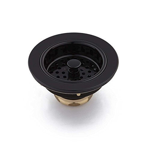 Signature Hardware 212170 4-1/2" Basket Strainer with Tailpiece - color: Polished Nickel