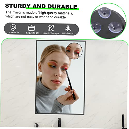1pc Magnifying Beauty Mirror Suction Cup Mount Compact for Bathroom Makeup Vanity Cosmetics Lighted - size: 15.00X15.00X3.00CM