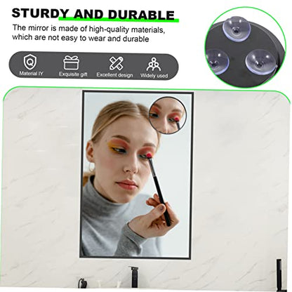 1pc Magnifying Beauty Mirror Suction Cup Mount Compact for Bathroom Makeup Vanity Cosmetics Lighted - size: 15.00X15.00X3.00CM