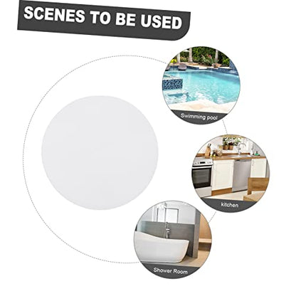 KOMBIUDA 16pcs Transparent Skid Stickers for Bathroom and Kitchen Safety Easy to Install Non Slip Tape for Stairs Bathtubs and Pools Bath Safety
