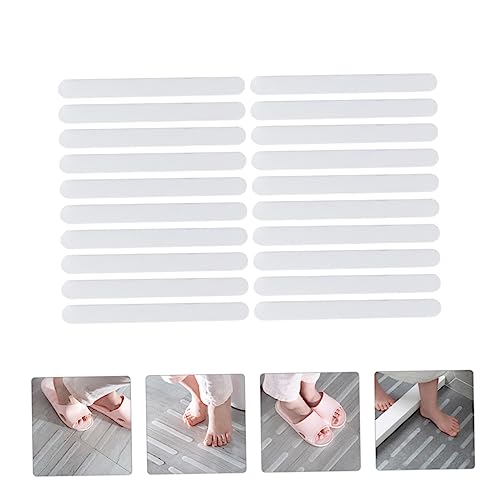 Alipis 40pcs Nonslip Shower Strips Skid Tape Strip Safety Shower Tread Stickers Non Skid Bath Tub Tape for Home Safety