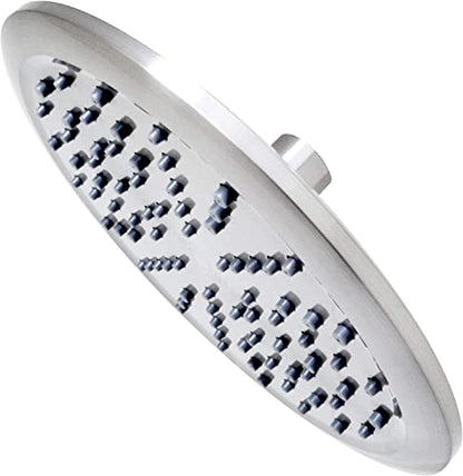 Niagara Conservation N9520CH Rainfall Spa 1-Spray with 2 GPM 8-in. Wall Mount Adjustable Fixed Shower Head in Chrome, 1-Pack | Bathroom Shower Head Sprayer with Pressure Compensation - color: Chrome, size: 2 GPM