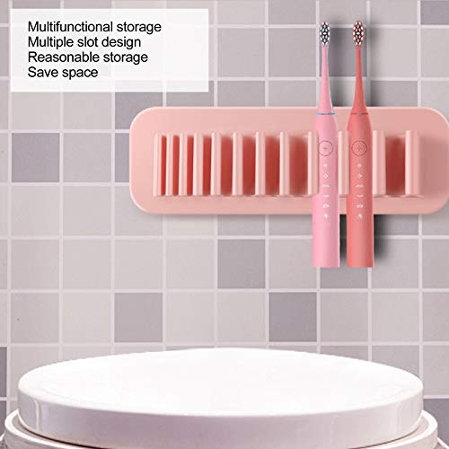 Silicone Makeup Brush Drying Rack, 2pcs Makeup Brush Storage Holder, Wall Mounted Toothbrush Storage Rack Organizer