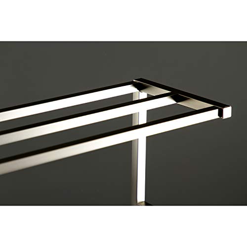 Kingston Brass SCC8368 Edenscape Freestanding Towel-Rack, Brushed Nickel - color: Brushed Nickel