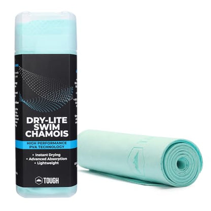 Tough Outfitters Quick Dry Towel - Travel Towel Fast Drying Lightweight - Compact Microfiber Towels for Body Camping Swim Beach Camp Backpacking - Quick Dry for Swimmers - color: Large - 26" X 17" - Aqua