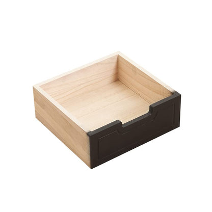 Assembled 30in Height Nightstand, Pre- Assembled Bathroom Floor Cabinet with Shelf and Storage Drawer, Black Tall End Table No Assembly Chest for Living Room Bedroom | Solid Wood, 30" Height No Assembly Bathroom Cabinet, Pre-Assembled Side Table & End Tab