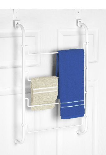 Whitmor Over The Door, White Towel Rack, Medium, 6023-529