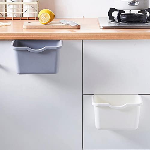 LANCHEN Kitchen Compost Bin for Counter Top or Under Sink Hanging Small Trash Can for Cupboard/Bathroom/Bedroom/Office/Camping