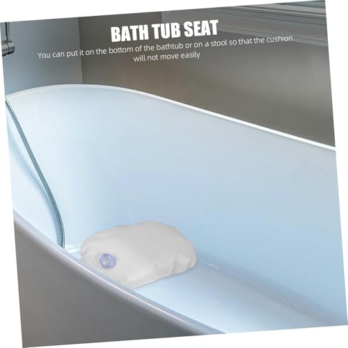 Inflatable Spa Bathtub Cushion Tub Mat Bathtub Pillow Full Body Suction Cup Seat Pad
