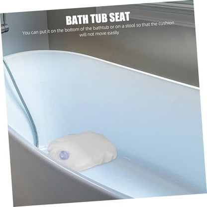 Inflatable Spa Bathtub Cushion Tub Mat Bathtub Pillow Full Body Suction Cup Seat Pad