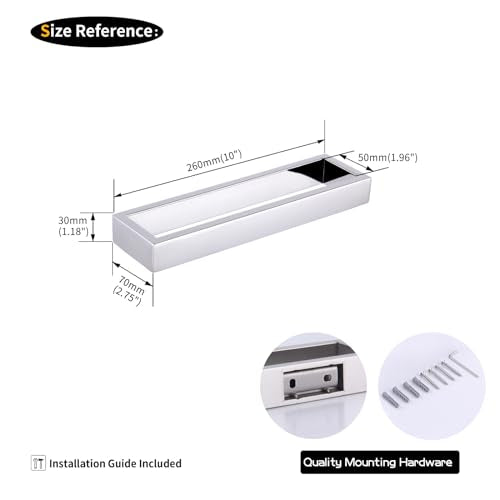 GERZWY Bathroom Hardware Hand Towel Holder SUS 304 Stainless Steel Towel Ring for Bath Kitchen Garage Heavy Duty Wall Mounted, Polished Finish HG1706-JG - color: Polished